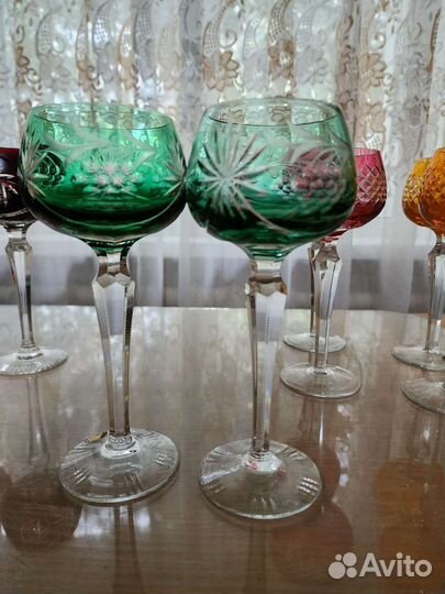 Хрустальные фужеры ГДР