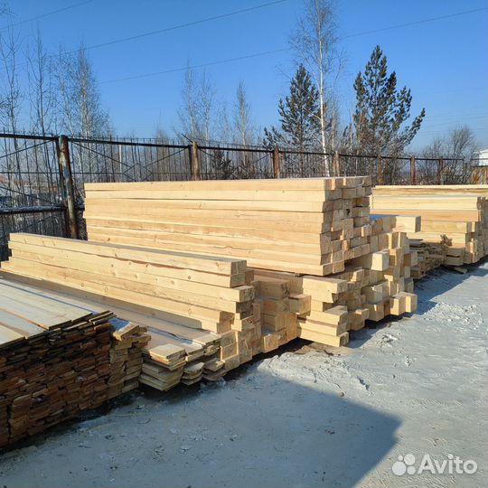 Пиломатериал брус доска