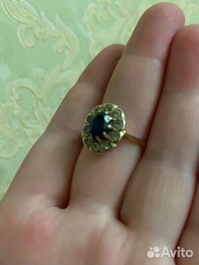 Кольцо золотое 583 пробы СССР