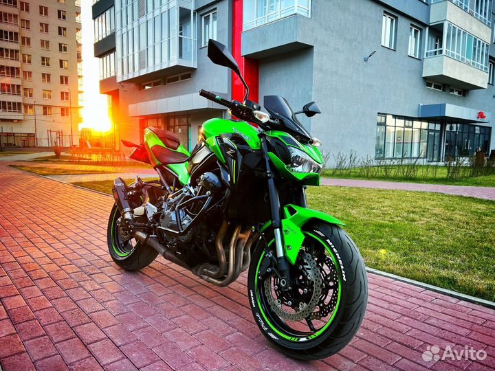 Kawasaki Z900 в идеальном состоянии