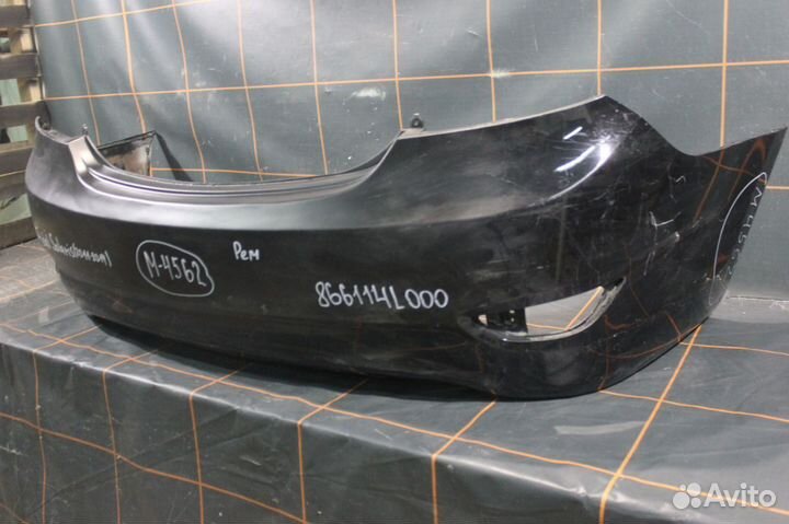 Бампер задний - Hyundai Solaris 1