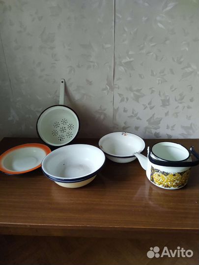 Набор столовой посуды б/у