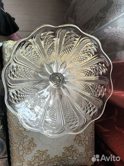 Фруктовница на ножке СССР