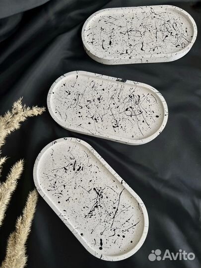 Поднос из гипса