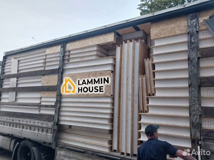 Сип панели от производителя 2500х1250х74 мм