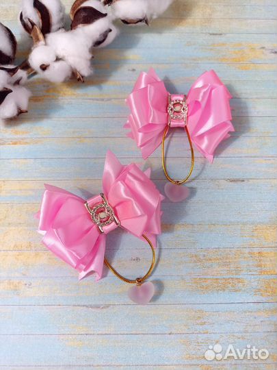 Резиночки для волос. Бантики
