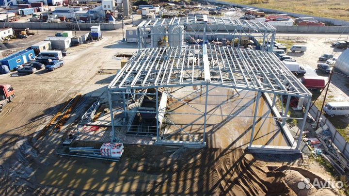 Металлокаркас ангар