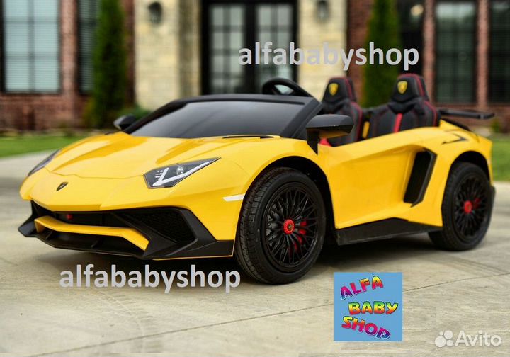 Электромобиль для подростков Lamborghini до 16 кмч