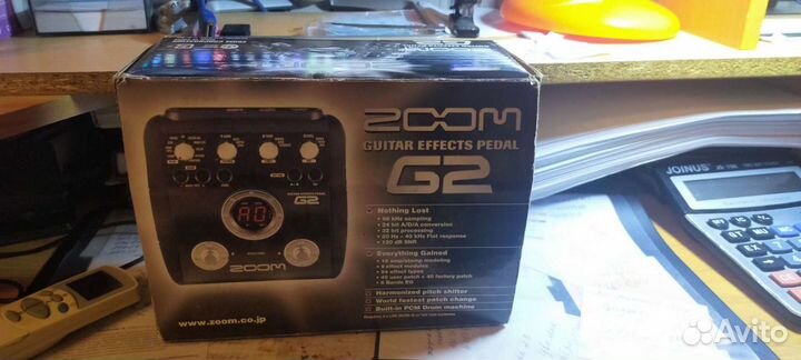 Гитарный процессор zoom g2
