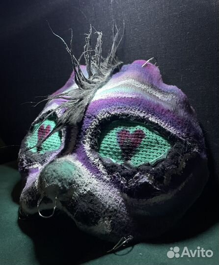 Маска кошка/кот панк