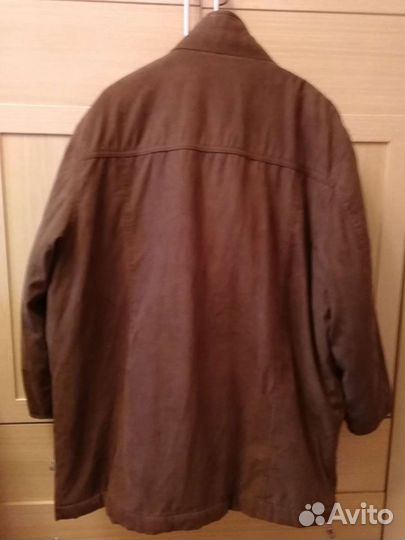 Куртка мужская под замшу