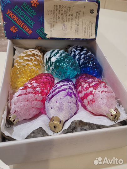 Ёлочные игрушки СССР новые