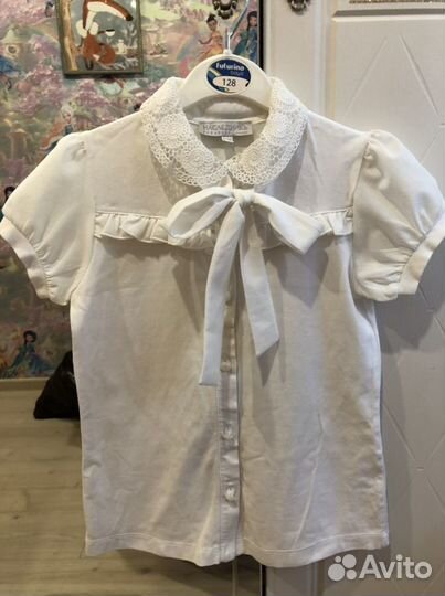 Блузка школьная