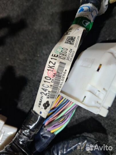 Проводка салона Nissan Juke F15 1.6 DDT 2011