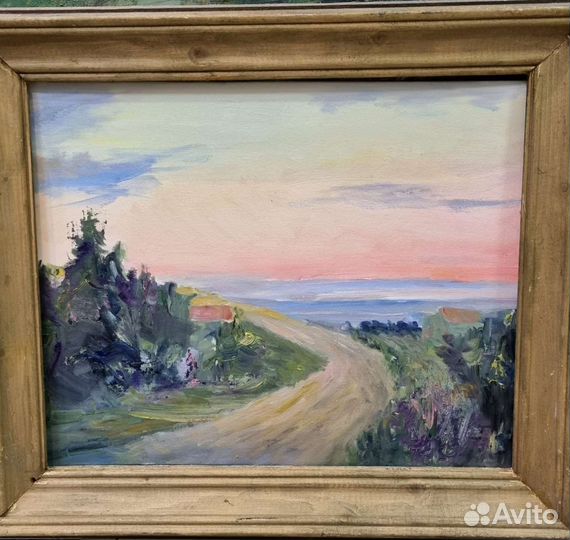 Картина маслом пейзаж