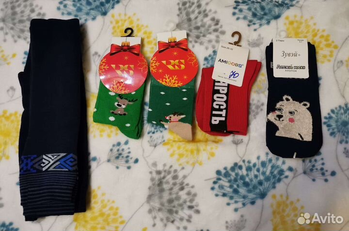 Носки и колготки детские 5-7 лет