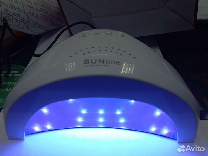 Лампа для ногтей новая