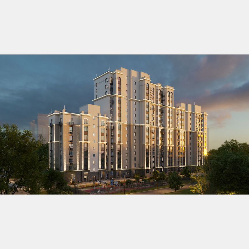 1-к. квартира, 41,1 м², 3/15 эт.