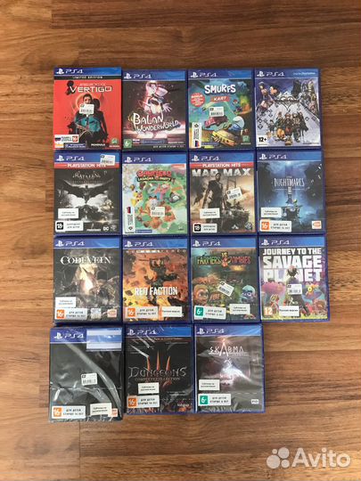 Игры для приставок ps4