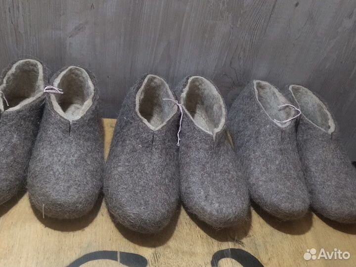 Валяные тапочки