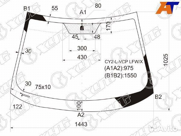 Стекло лобовое mitsubishi lancer evolution