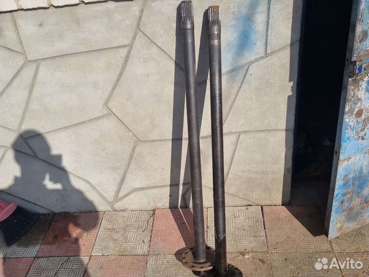 Турбина камаз евро2 1 шт. Полуося евро 2шт