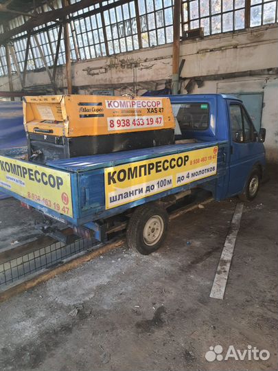 Услуги дизельного компрессора