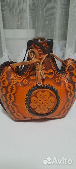 Фляга турсук Киргизия и статуэтки