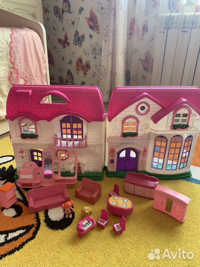 Детский раскладной пластиковый домик