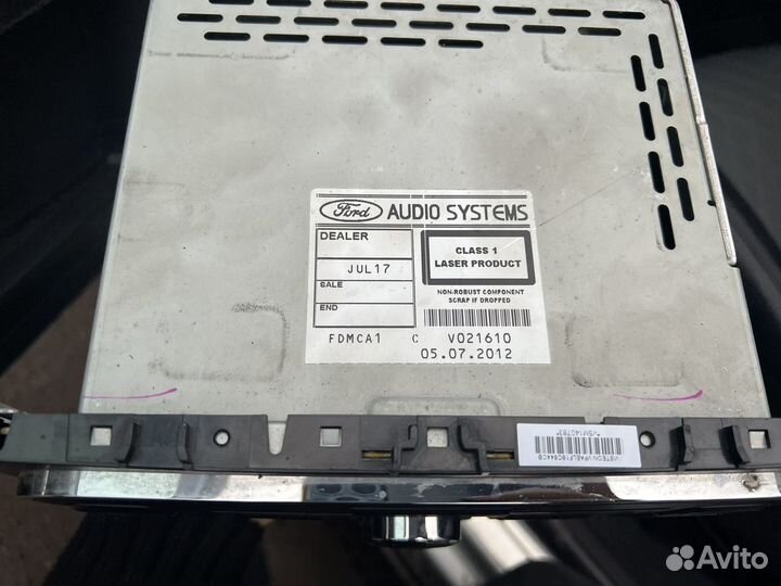 Автомагнитола ford mondeo 4