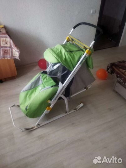 Коляска санки