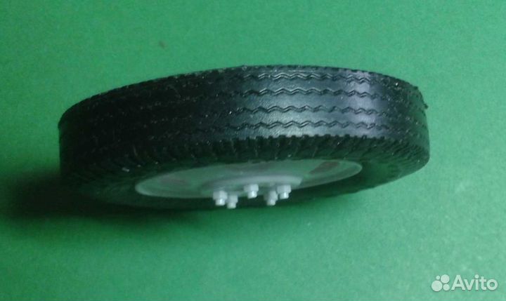 7 резиновых шин зис-5 масштаб 1/16 US6 студебеккер