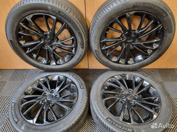 Колеса Geely Coolray michelin primacy 215/55R18