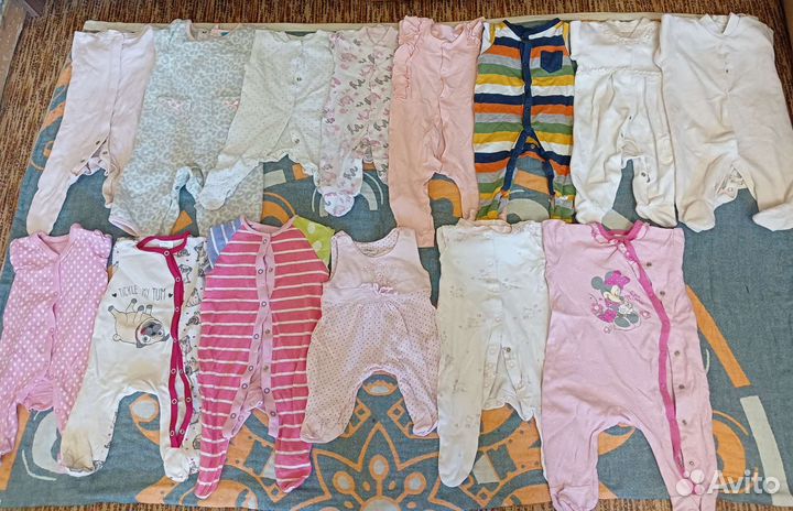 Детская одежда для девочек пакетом