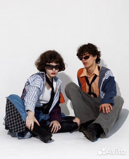 Кастомные джинсы-клеш jch.ru