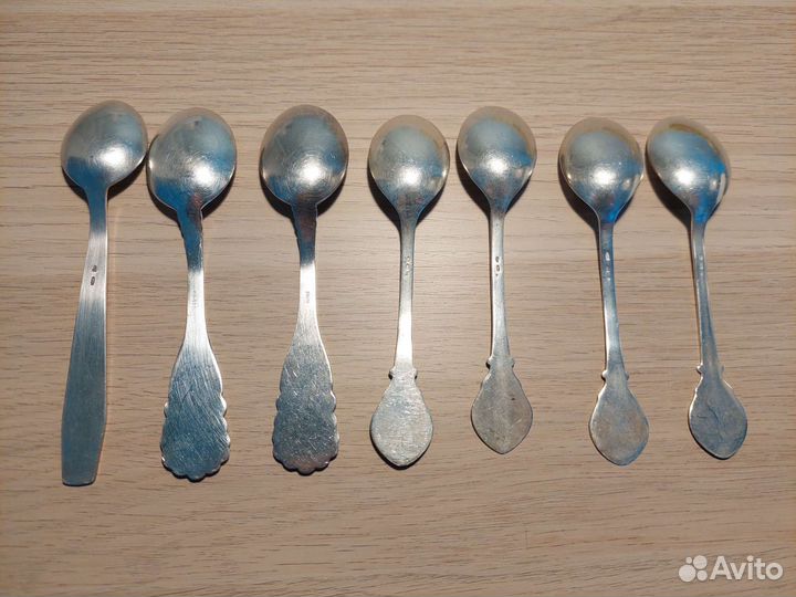 Серебряные чайные ложки СССР