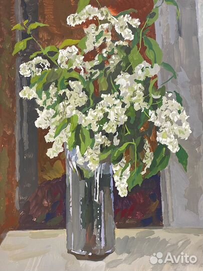 Картина. Титов Анатолий. Черемуха