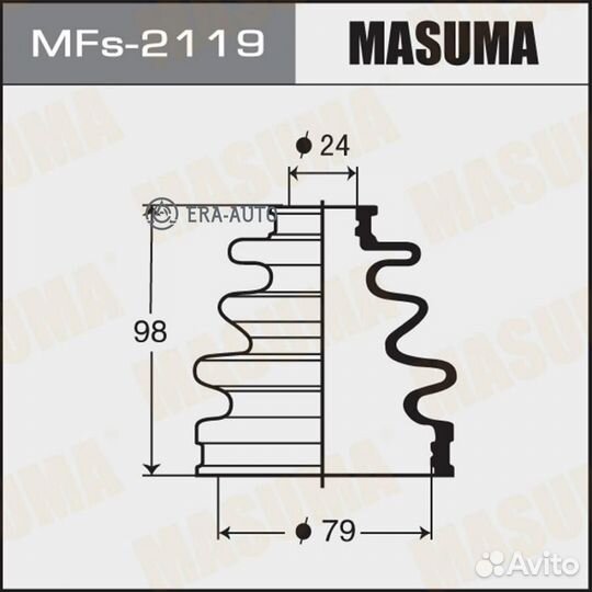 Masuma MFS-2119 Пыльник ШРУСа