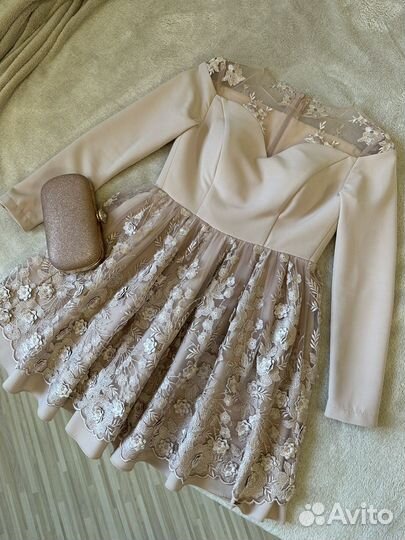 Выпускное вечернее платье сшито на заказ