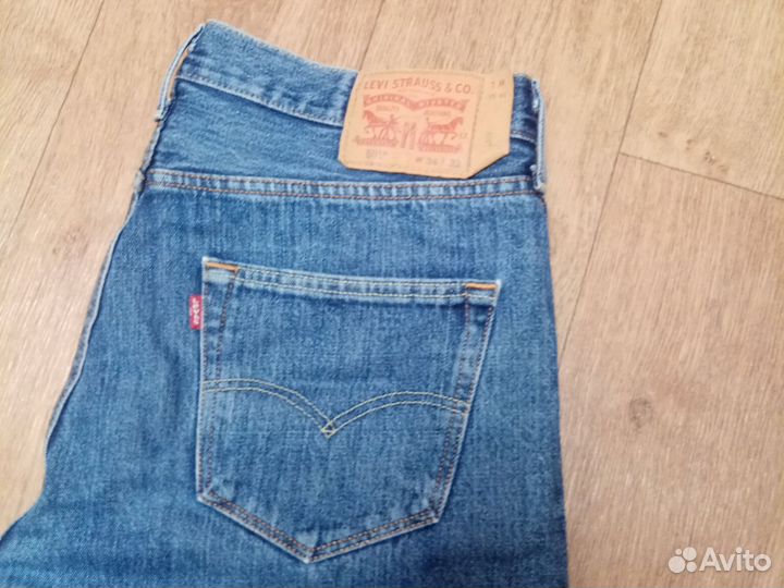 Мужские джинсы levis 501 w34 l32