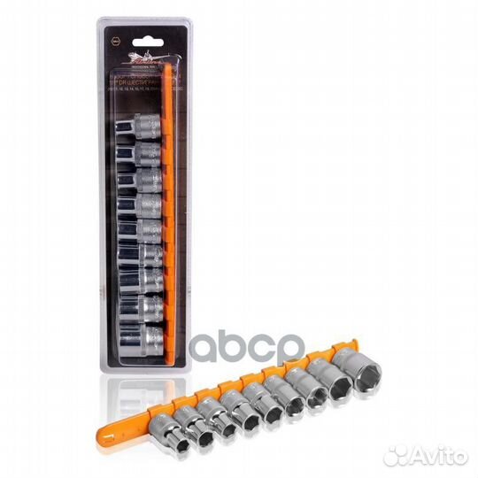 Набор головок торцевых 1/2