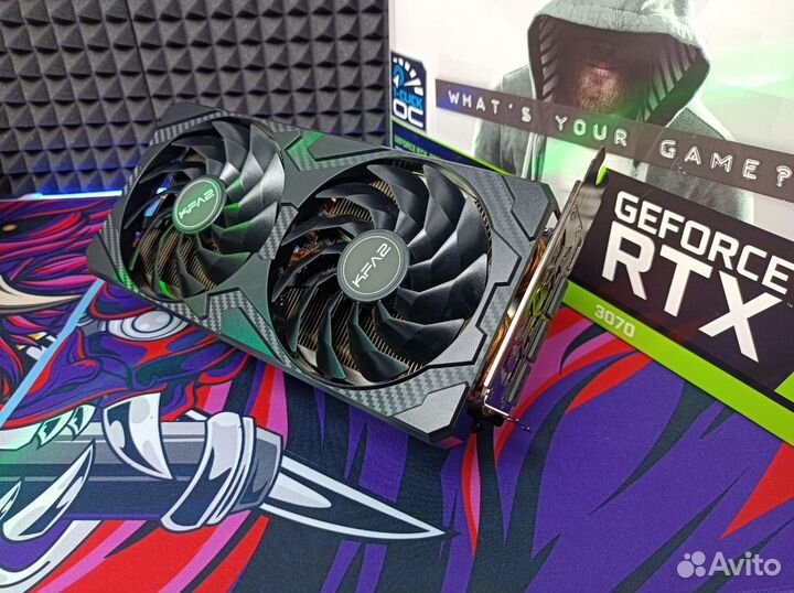 Видеокарта RTX 3070 8GB KFA2 / Коробка