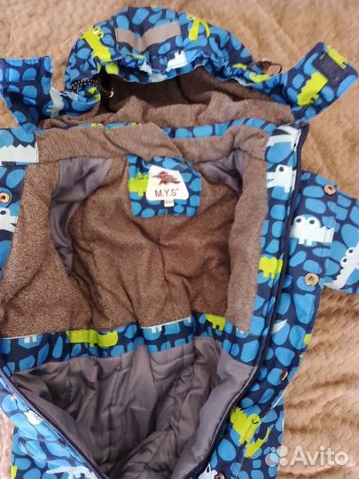 Комбинезон зимний для мальчика