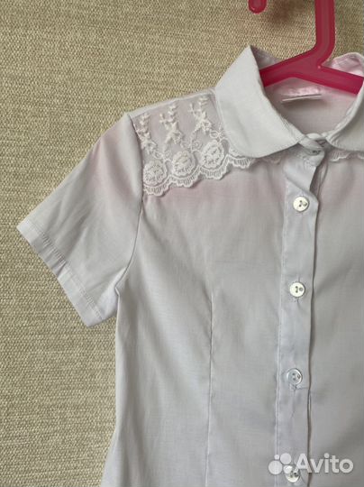 Школьная блузка 128