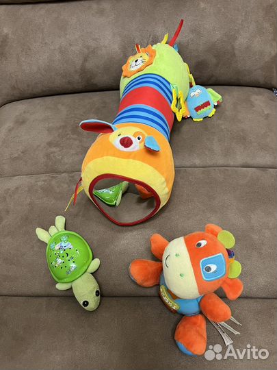 Игрушки, подушка детская, матрасик для купания