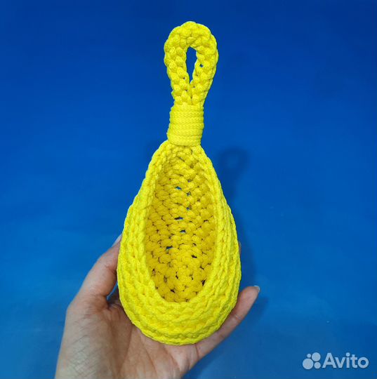 Корзинки вязаные