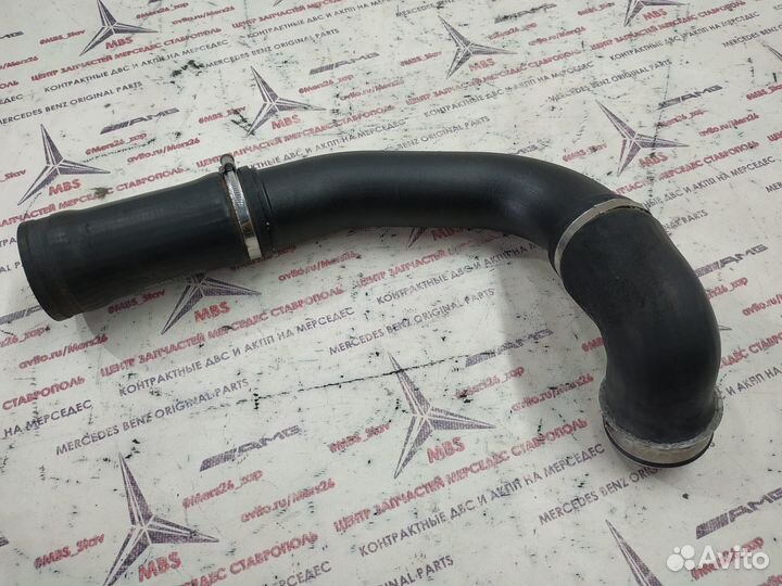 Патрубок интеркулера m111 к w210 Mercedes от дмрв