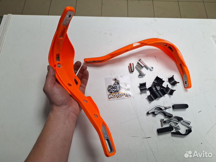 Защита рук эндуро #2 оранжевая