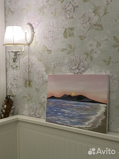 Картина маслом на холсте пейзаж