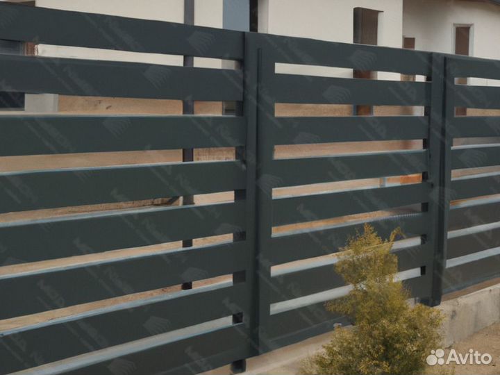 Забор Ранчо горизонтальный